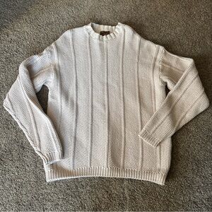 Alps Apparel For Men TXL Cozy Cream Knit Sweater EUC
